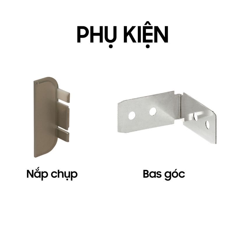 Tay nắm tủ dạng thanh nhôm Hafele 126.36.900 (mạ màu bạc)